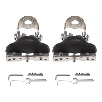 Light Bar Mounting Bracket Iron Spotlight Tube Clamp Holder Heavy Duty LED Strip Bracket Light Bar Mounts for Motorcycle ATV UTV Silver Tone 1 Set - color: Silver Tone