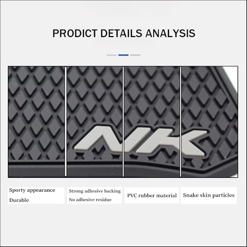 Side Fuel Tank Pad Protector Stickers Decal for CF-Moto 450NK nk450 450 NK CF450nk 2023-2025 Gas Knee Grip Traction Pad Tank Grips PVC Rubber Black 5 Pieces