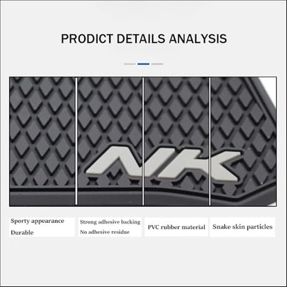 Side Fuel Tank Pad Protector Stickers Decal for CF-Moto 450NK nk450 450 NK CF450nk 2023-2025 Gas Knee Grip Traction Pad Tank Grips PVC Rubber Black 5 Pieces