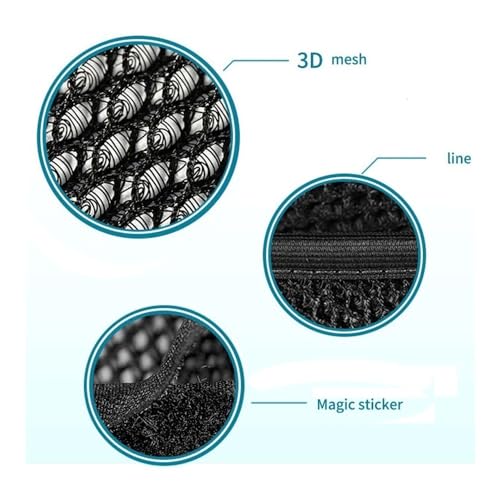 Motorcycle Seat Cushion for Suzuki V-Strom VStrom DL1000 DL650 DL250 DL 650 Motorcycle Anti-Slip 3D Mesh Fabric Seat Cover Breathable Waterproof Cushion