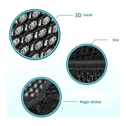 Motorcycle Seat Cushion for Suzuki V-Strom VStrom DL1000 DL650 DL250 DL 650 Motorcycle Anti-Slip 3D Mesh Fabric Seat Cover Breathable Waterproof Cushion