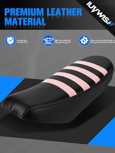 Electric Dirt Bike Seat Cover for Talaria Sting MX3/R MX4 MX5 PRO Pink,High Elastic Leather - color: pink