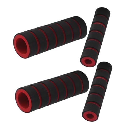 Non-Slip Motorcycle Handlebar Grips Cover Set Universal Fit for Motorbike and Bicycle Soft Foam Protective Sleeves for Enhanced Control and Comfort