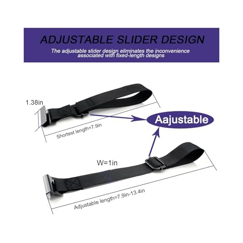 Car Rooftop Cargo Tie Down Hook Straps,Adjustable Roof Cargo Carrier Straps for Car Roof Bag,No Roof Rack Required,6Pcs