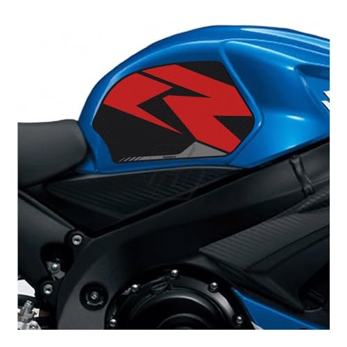 Fuel Tank Sticker for Suzuki GSXR600 GSXR750 GSX-R 600 750 2011-2016 Motorcycle Side Tank Pad Protection Knee Grip Anti-Slip - color: Black