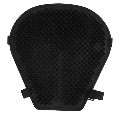 Fydun Motorcycle Seat Cushion, Universal Gel Seat Pad Motorcycle Seat Air Cooling Cushion Black Seat Cover