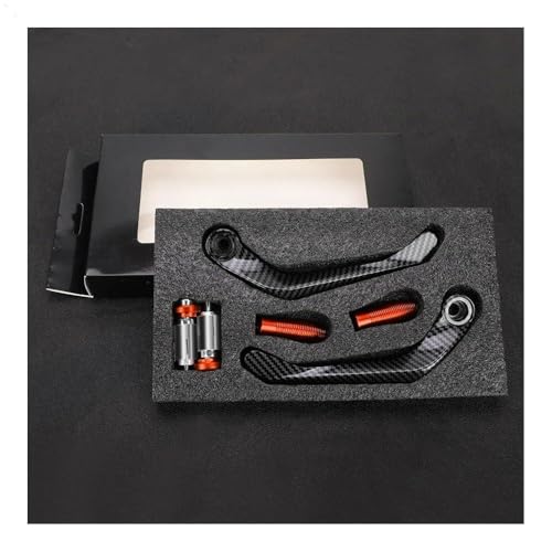 Motorcycle Protector for FZR 400 RR FZR400RR 1991 1992-1995 Motorcycle Levers Guard Clutch Handlebar Grips End Protector - color: Orange