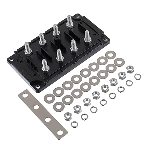 BOJACK 4-Way AMG Mega Fuse Holder (Pack of 1 ANM-B4) - size: 4-Way