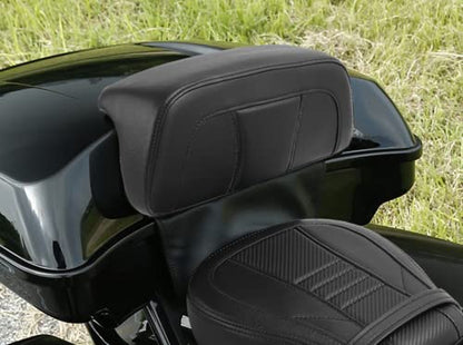 Razor Chopped Trunk Backrest Pad Fits For Harley Touring 2014-2023 Tri Glide Road King Street Glide Road Glide Electra Glide Pack - color: Style C# 1
