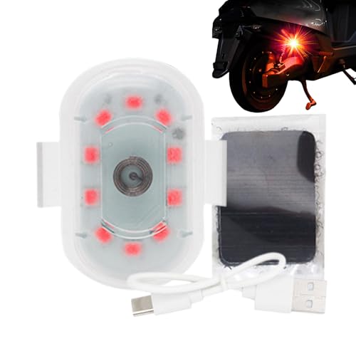 Flashing Light - LED 7-Color Wireless, High Brightness Warning Lamp for Vehicle Safety, Car Motorcycle Light, Auto Drone Accessory with Design, Sedan Pickup Scooter Lamp for Night Riding - color: Single color model [pink]