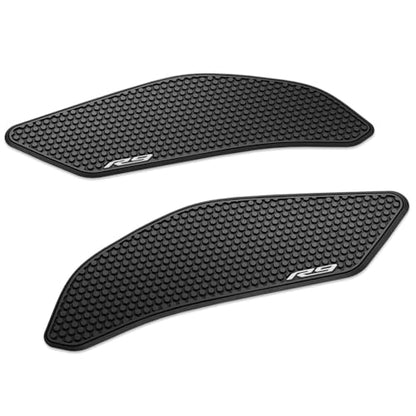 Yamaha YZF R9 2025 Fuel Tank Pad Anti-Slip Knee Grip Traction Pad | Protective Sticker for YZF-R9 Side Gas Tank | Motorcycle Accessories | Rubber Material | Black