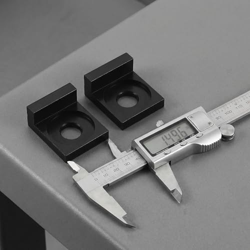 ABOOFAN Motorcycle Chain Adjuster Tensioner 15mm Aluminum Alloy Rear Axle Blocks 2pcs Dirt Bike Chain Alignment Tool Repair Accessories