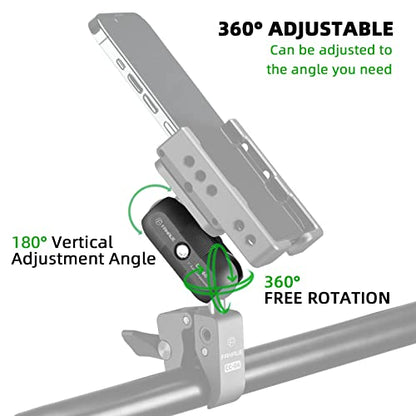FANAUE Double Socket Arm Compatible with RAM Mounts B Size Ball Head and Bike Motorcycle Phone Holder, Fits Industry All Standard 1" Ball Adapters (da-60) - size: da--60