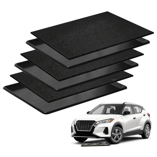 3 Pack Oil Drip Pan for Under Car(35.4 x 24 x 1.6 Inch) Flexible Oil Trays with Felt Mat, Large Leak-Proof Drip Pan for Car Oil Changes, Engine Maintenance, Pet Cleaning, and Home Appliance Repair