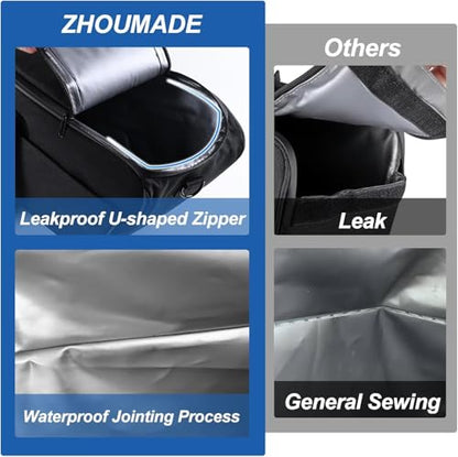 Motorcycle Saddlebag Cooler Bag, Leakproof Saddle Bag Cooler Beverage Waterproof Insert Motorcycle Cooler Bag fit for HD Touring Street Glide Road Glide Hard Saddlebags, 1 Bag