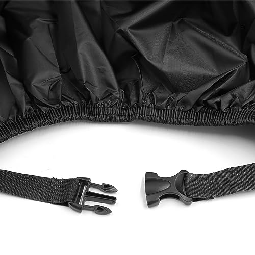 uxcell XL 190T Motorcycle Cover Blue&Black UV Water Resistant 96 Inches - color: Blue Black, size: X-Large