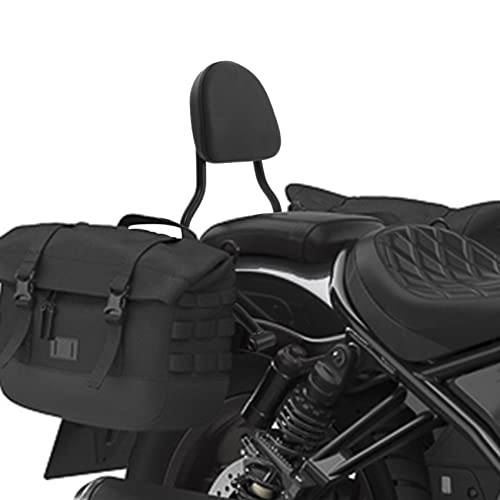 SLMOTO Motorcycle Detachable One-Piece Rear Passenger Sissy Bar Backrest Pad Fit For Honda Rebel CMX250 CMX300 CMX500 2017-2024 - color: For Honda Rebel CMX250