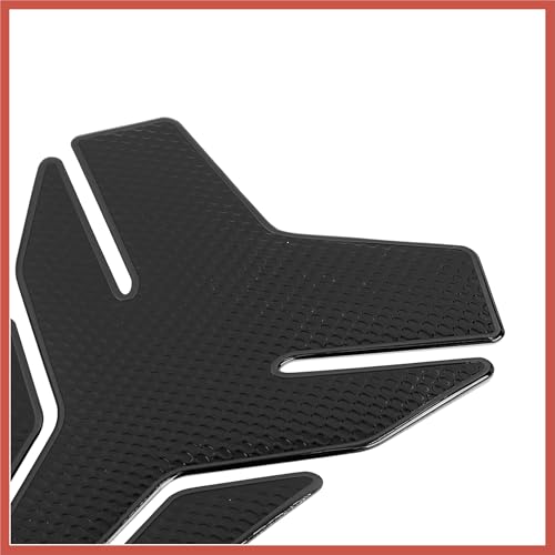 ACROPIX Motorcycle Gas Oil Fuel Tank Protector PVC Rubber Pad Emblem Badge Sticker Black Protector Decal Car Parts