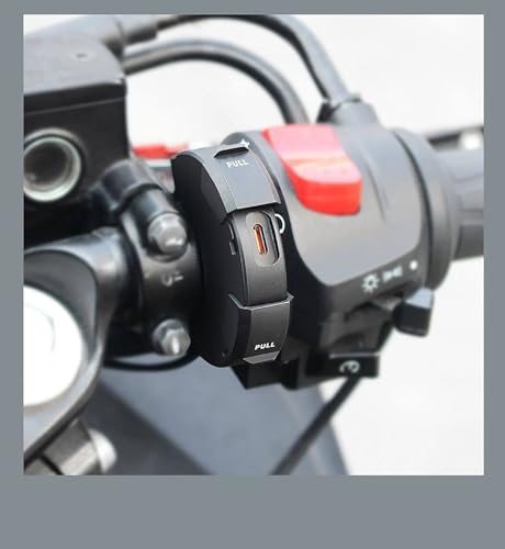 Motorcycle USB Charger for Yamaha Super Tenere 2013-2024, Dual Motorcycle Handlebar Socket, Dual Outer Port Waterproof SAE to USB Handlebar Charge for Phone, GPS