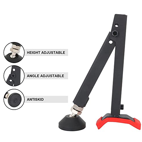 Motorcycle Rear Wheel Lift Stand Portable Adjustable Wheel Stand Universal for Chain Cleaning Chain Lubrication