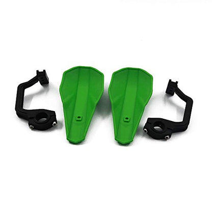 AnXin Motorcycle Handguards 7/8" and 1 1/8" Hand Guard Handlebar Protection Universal for KLX 110 140 KX 65 85 80 112 125 KX100 Dirt Pit Bike ATV Green - color: green
