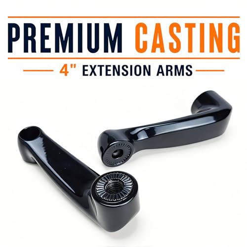 YENHUR 1.5 inches Highway Pegs Kit, Gloss Black Finish, Heavy-Duty Steel Clamps, Mini Footboards Fit for Electra Glide Street Road Glide Road King Fat Boy with 1.5" (38mm) Fatty Engine Guard Crash Bar - color: 1-1/2" Clamps-Gloss Black
