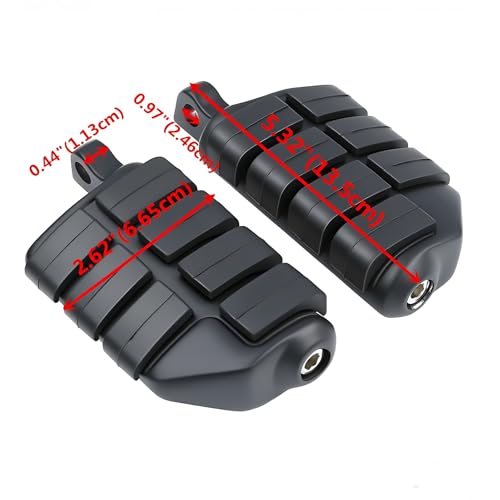 Matte Black Male Mount Lion Paw Footrests Footpegs Fit for Motorycle Harley Touring Glide - color: Black#3