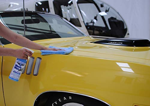 Waterless Car Wash Wax and Clay Kit Aircraft Quality Wax, Clay Pad Remove Overspray, Tree Sap and More