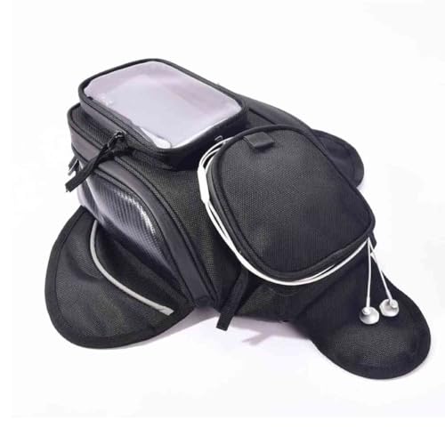 Tank Bag Motorcycle Magnet for Aprilia RS 660 Street Fighter 2023, Oxford Motorcycle Bag with Touchscreen Mobile Phone Pocket