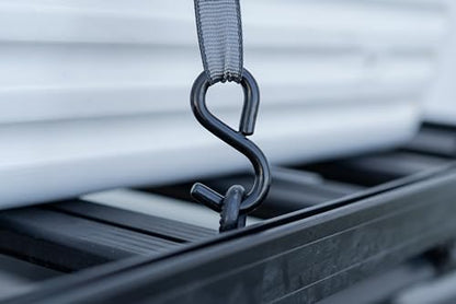 Secure Tite 4-Pack Ratchet Straps, 1' x 12', Vinyl Coated S-Hooks, 500 lbs WLL, 1500 lbs BS