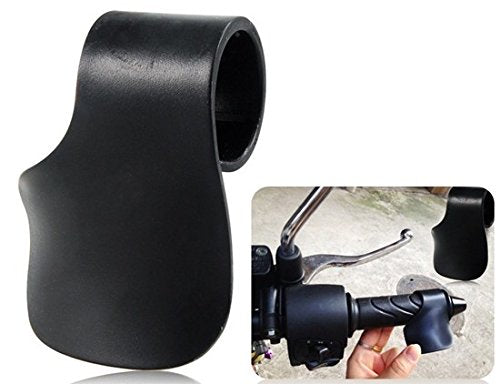 1x Universal 7/8" ABS Fashion Motorcycle Throttle Assist Cruise Control Hand Rest Control Grips Black Fit KAWASAKI ZX6R ZX636R ZX6RR 2000 2001 2002 2003 2004