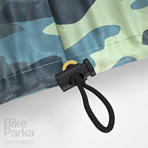 BikeParka STASH Waterproof Bicycle Cover (CAMO) - color: Camouflage