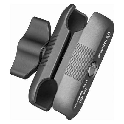 FANAUE Double Socket Arm Compatible with RAM Mounts B Size Ball Head and Bike Motorcycle Phone Holder, Fits Industry All Standard 1" Ball Adapters (da-60) - size: da--60
