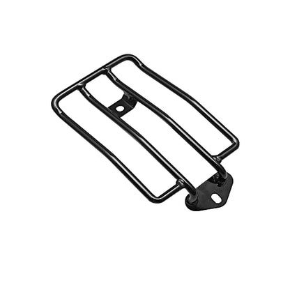 Kucehiup Motorcycle Rear Solo Seat Luggage Shelf Rack Steel Standard Rear Fender Rack Bracket for Har-Ley XL Sport-Ster 883 1200 2004-2015 Black