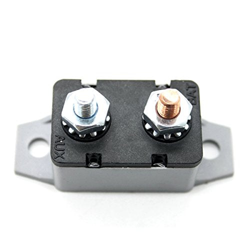 ZOOKOTO 12-24V 30 Amp ATV Resettable Circuit Breaker Fuse Holder 30A - color: 1Pcs, size: 30A