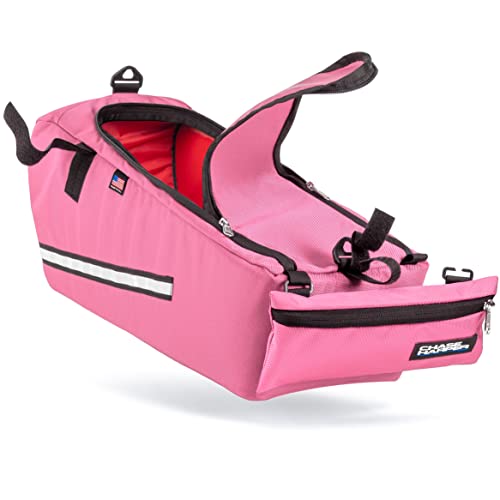 Chase Harper USA - Ruckus 5000 Under The Seat Bag - Compatible with All Ruckus Model Years With Stock Frame - Water and Tear-Resistant, Industrial Grade 1000D Nylon– Pink - color: Pink, size: Stock Frame Fit, style: Bag Only