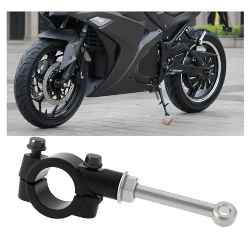 Motorcycle Kickstand Extension Assistant Tool for 20-23mm Side Stand Compatible with Yamaha, Black - color: Black