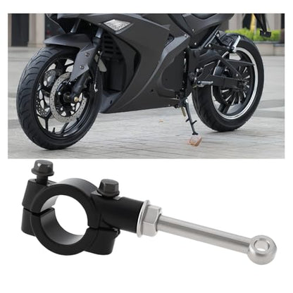 Motorcycle Kickstand Extension Assistant Tool for 20-23mm Side Stand Compatible with Yamaha, Black - color: Black