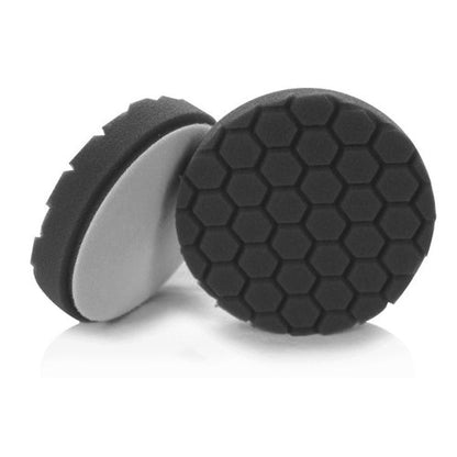 Chemical Guys BUFX_106HEX6 BUFX_106_HEX6 Hex-Logic Finishing Pad, Black (6.5 Inch Pad Made for 6 Inch Backing Plates), 1 Pad Included - size: 6.5 Inch Pad (1 Pack), style: Finishing Pad