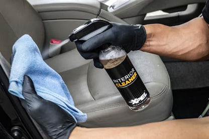 XPEL Interior Cleaner 16 oz - Premium Multi-Surface Detailing for Leather, Vinyl & Plastic - Advanced Formula, Gentle Yet Powerful, Refreshing Scent - Convenient Spray Bottle for Precision Cleaning - style: Interior Cleaner 16 oz