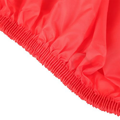Motorcycle Motorbike Scooter Waterproof UV Dust Protector Anti Rain Cover(Black&Red XL 1 PCS)