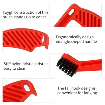 Wool Buffing Pad and Polishing Pad Cleaner Tool Set, Polishing Spur Tool Set, Foam Buffing Pad Conditioning Brush, Car Buffing Pad Professional Cleaning Tool