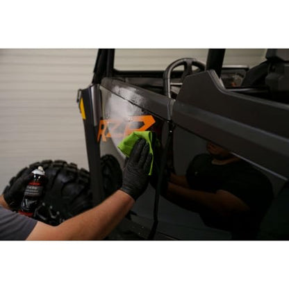 TUSK First Line Plastic & Lens Cleaner and Polish 19 oz – Cleaner, Polish & Protectant for Plastic, Acrylic & Polycarbonate – Dust & Fog Resistant for Helmets, Windshields, UTV/ATV, Automotive