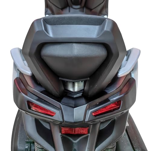 Motorcycle Detachable Low Backrest Quick Release Sissy Bar Compatible with XMAX300 X-MAX XMAX 125 300 2023 2024 Rear Passenger Seat Back Rest Pad