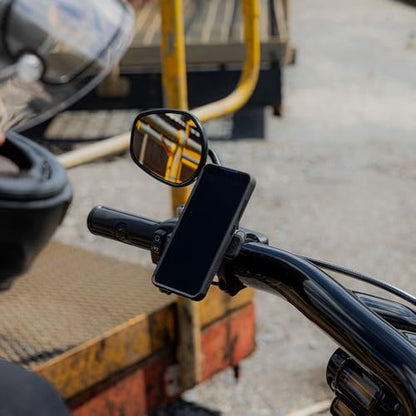 Quad Lock Motorcycle Handlebar Phone Mount PRO - Large with Vibration Dampener and MAG Phone Case for iPhone 12/12 Pro - size: iPhone 12/12 Pro