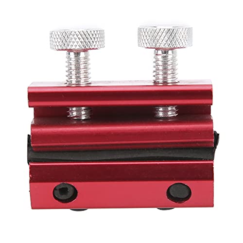 Cable Lubricator Tool Chain Lubrication Tool for Motorcycle ATV Aluminum Rubber Replacement (Red) - color: Red