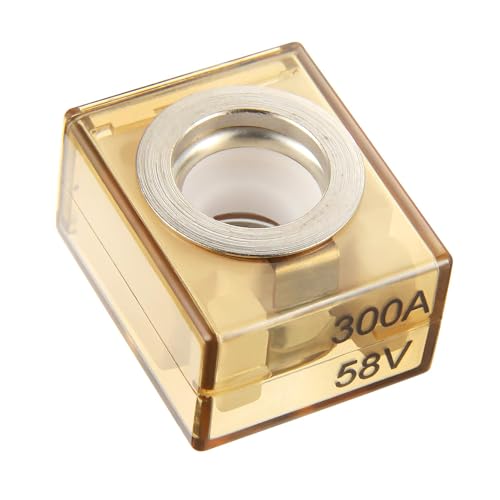 BOJACK 300A Marine Rated Battery Fuse 58V DC Max IP66 Waterproof Fuse Holder - style: 300A