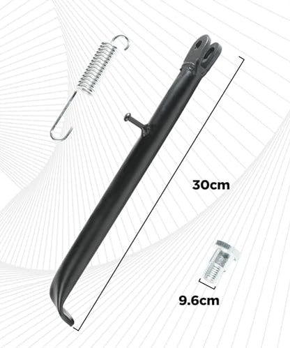 Dirt Bike Stand,Motorcycle Kickstand,Car Accessories Dirt bike Stand,Mini Bike Kickstand with Spring,Motorcycle Side Kickstand for Dirt Pit Bike 70cc 90cc 110cc 125cc 138cc 140cc 150cc 200cc