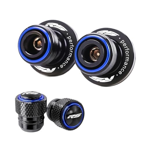 Crash Protectors CNC Motorcycle Swingarm Spools Slider Stand Screws Compatible With Aprilia RS660 RS457 RS 660 457 2009-2026(Blue) - color: Blue