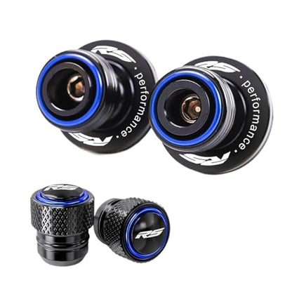 Crash Protectors CNC Motorcycle Swingarm Spools Slider Stand Screws Compatible With Aprilia RS660 RS457 RS 660 457 2009-2026(Blue) - color: Blue